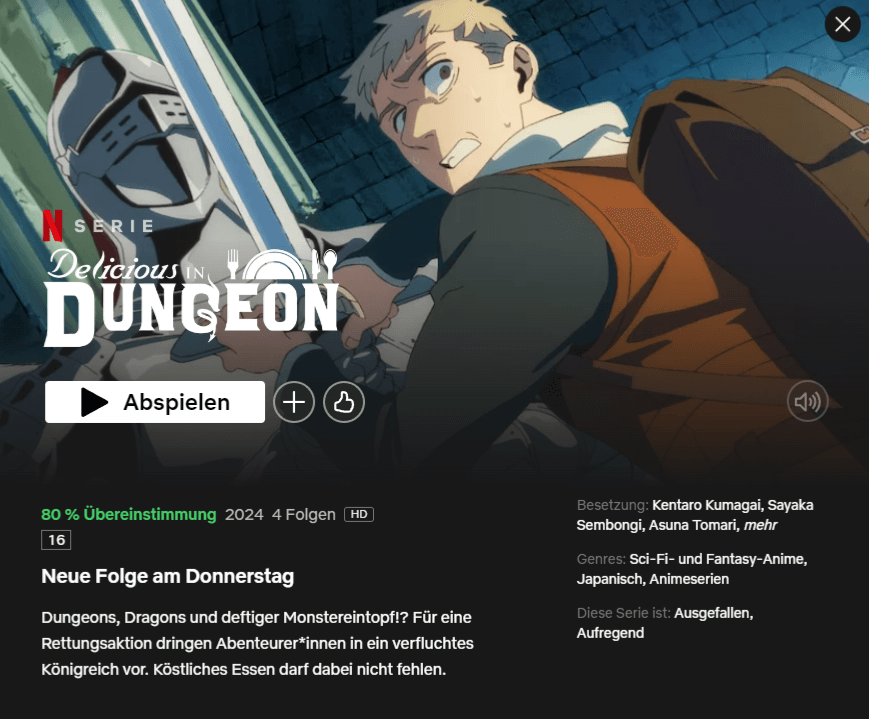 Delicious in Dungeon